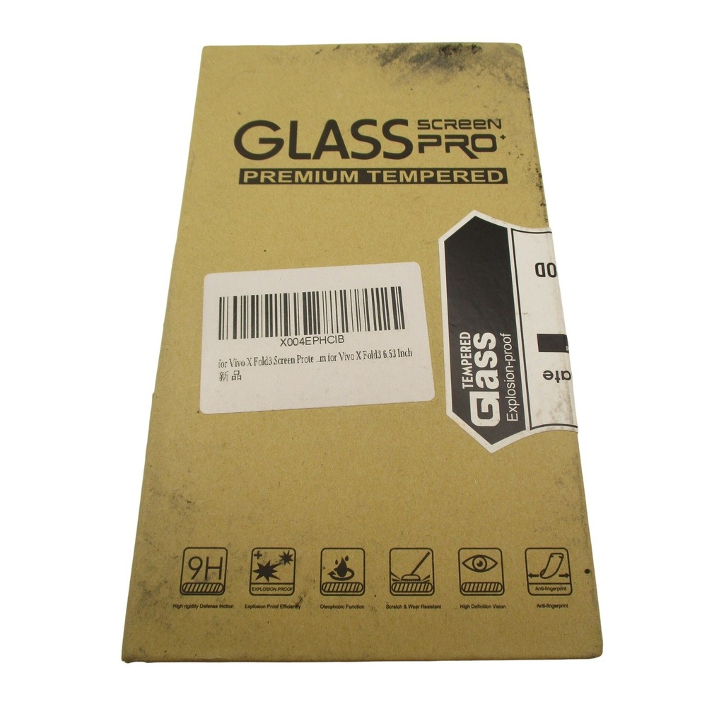 Vivo X Fold3 Screen Protector 6.53 Inch Premium Tempered Glass 9H Hardness 1Pack